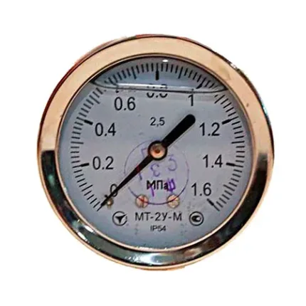 Манометр глицериновый МТ-2У-Ву осевой 1,6 МПа