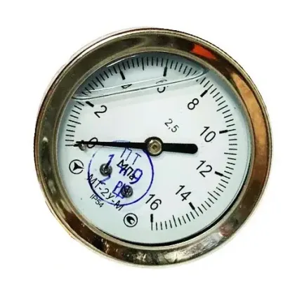 Манометр гліцериновий МТ-2У-Ву осьовий 16 МПа