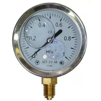 Манометр гліцериновий МТ-2У-М радіальний 1,6 МПа кл. 2,5 М12x1,5