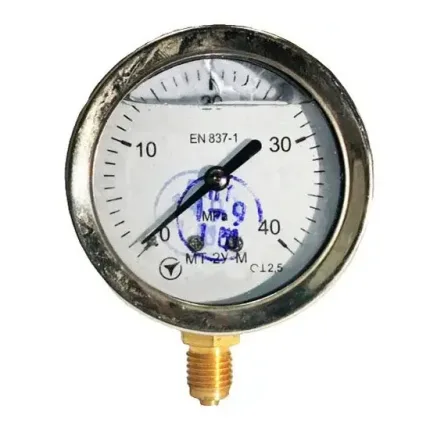 Манометр гліцериновий МТ-2У-Ву радіальний 40 МПа