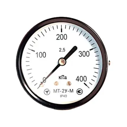 Манометр МТ-2У-М осевой 400 кПа