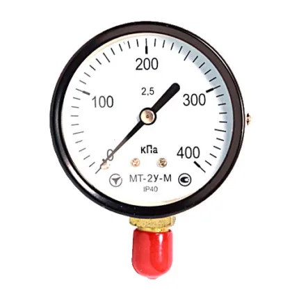 Манометр МТ-2У-М радіальний 400 кПа кл.2,5 М12x1,5