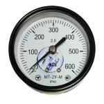 Манометр МТ-2У-М осьовий 600 кПа кл. 2,5 М12x1,5