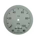 Манометр МТ-2У-М радіальний 100 кПа кл.2,5 М12x1,5