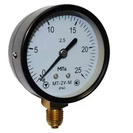 Манометр МТ-2У-М радіальний 25 МПа кл. 2,5 М12x1,5
