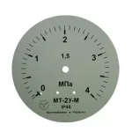 Манометр МТ-2У-М радіальний 4 МПа кл.2,5 М12x1,5