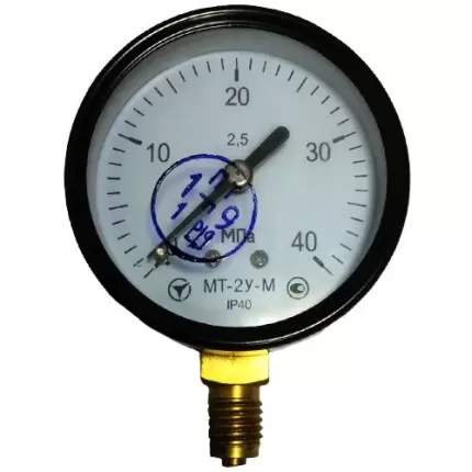 Манометр МТ-2У-М радіальний 40 МПа кл. 2,5 М12x1,5