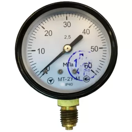 Манометр МТ-2У-М радіальний 60 МПа кл. 2,5 М12x1,5