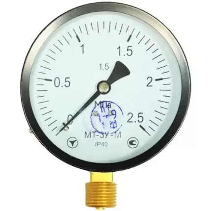 Манометр МТ-3У-М (економ) радіальний 2,5 МПа кл.1,5 G1/2"