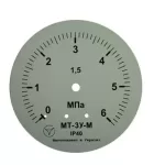 Манометр МТ-3У-М (економ) радіальний 6 МПа кл. 1,5 М20x1,5