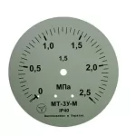 Манометр МТ-3У-М радіальний 2,5 МПа кл.1,5 М20x1,5