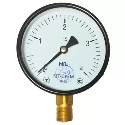 Манометр МТ-3У-М радіальний 4 МПа кл. 1,5 М20x1,5