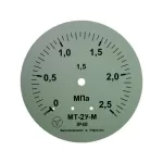 Манометр МТ-2У-М радіальний 2,5 МПа кл.2,5 М12x1,5