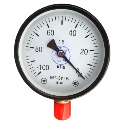 Вакуумметр МТ-3У (-100...0 кПа) кл. 1 М20х1,5