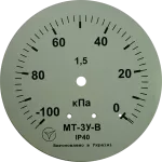 Вакуумметр МТ-3У (-100...0 кПа) кл. 1 М20х1,5