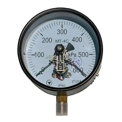 Манометр электроконтактный МТ-4С 600 кПа