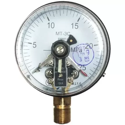 Манометр електроконтактний МТ-3С 25 МПа кл.1,5 М20x1,5
