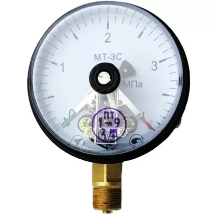 Манометр електроконтактний МТ-3С 4 МПа кл. 1,5 М20x1,5