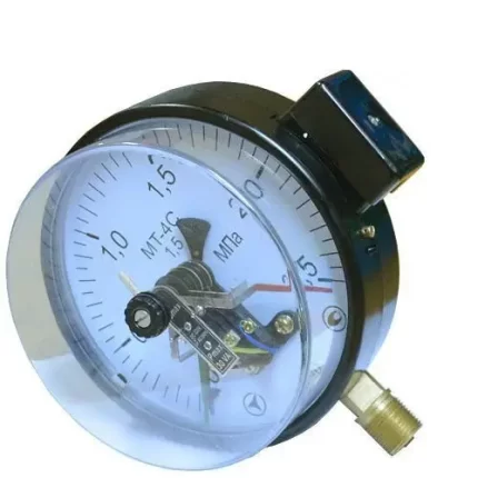 Манометр електроконтактний МТ-4С 160 кПа кл. 1,5 М20x1,5