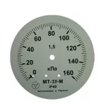 Манометр гліцериновий МТ-3У-М радіальний 160 кПа кл. 1,5 М20x1,5