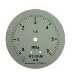 Манометр гліцериновий МТ-3У-М радіальний 6 МПа кл. 1,5 М20x1,5