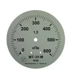 Манометр гліцериновий МТ-3У-М радіальний 600 кПа кл. 1,5 М20x1,5