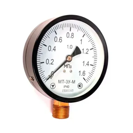 Манометр МТ-3У-М радиальный 1,6 МПа