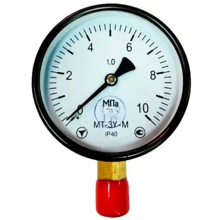 Манометр МТ-3У-М радиальный 10 МПа