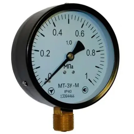 Манометр МТ-3У-М радиальный 1 МПа