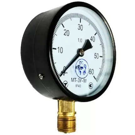 Манометр МТ-3У-М радіальний 60 кПа кл. 1 М20x1,5