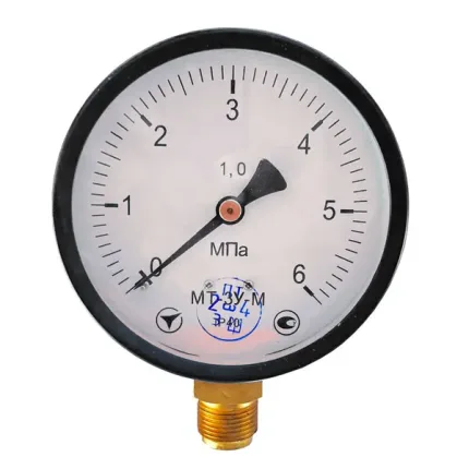 Манометр МТ-3У-М радиальный 6 МПа