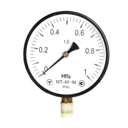 Манометр МТ-4У-М радіальний 1 МПа кл. 1 М20x1,5