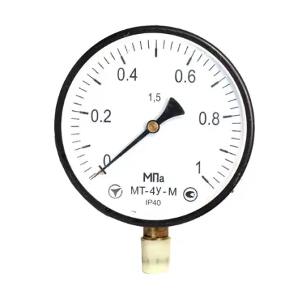 Манометр МТ-4У-М радіальний 1 МПа кл. 1,5 М20x1,5