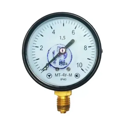 Манометр МТ-4У-М радіальний 10 МПа кл. 1,5 М20x1,5