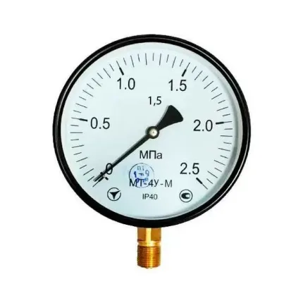 Манометр МТ-4У-М радіальний 2,5 МПа кл. 1,5 М20x1,5