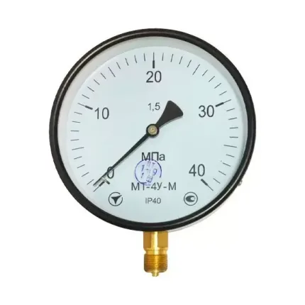 Манометр МТ-4У-М радіальний 40 МПа кл. 1,5 М20x1,5
