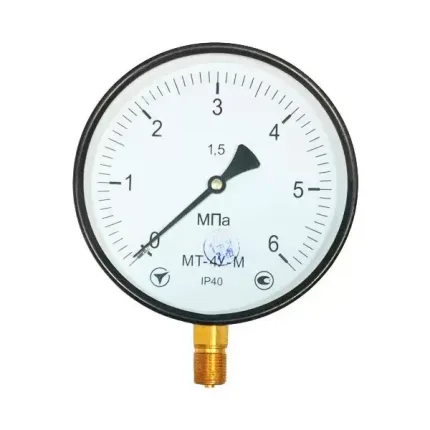 Манометр МТ-4У-М радіальний 6 МПа кл. 1,5 М20x1,5