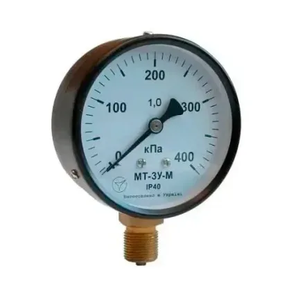 Манометр МТ-3У-М радиальный 400 кПа