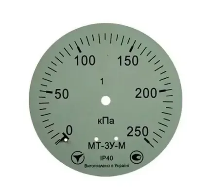 Манометр МТ-3У-М радіальний 250 кПа кл. 1 М20x1,5