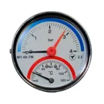 Термоманометр МТ-80-ТМ осевой 4 bar 120°C