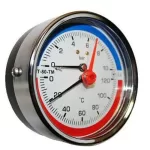 Термоманометр МТ-80-ТМ осьовий 16 bar 120°C