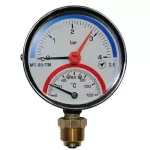 Термоманометр МТ-80-ТМ радіальний 4 bar 120°C