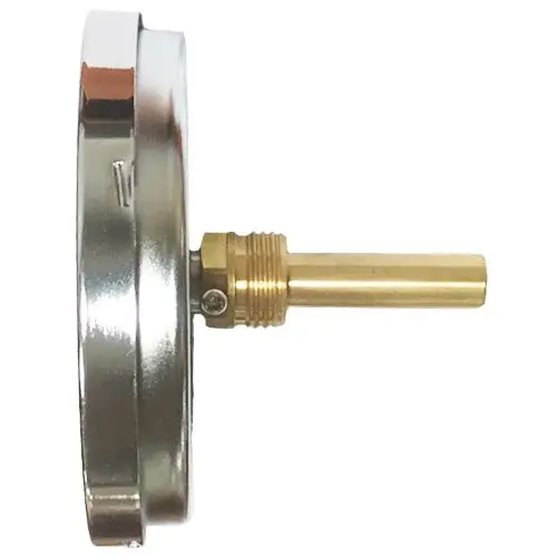 Термометр біметалічний осьовий ТБК-100/50 кл. 1,5 (0...+120°C)