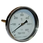 Термометр біметалічний осьовий ТБК-100/50 кл. 1,5 (-35...+60°C)