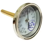 Термометр біметалічний осьовий ТБУ-63/100 кл. 1,5 (-35...+60°C)