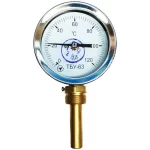 Термометр біметалічний радіальний ТБУ-63/50 кл. 1,5 (0 ... + 120 ° C)