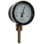 Термометр біметалічний радіальний ТБК-63/50 кл. 1,5 (-35 ... + 60 ° C)