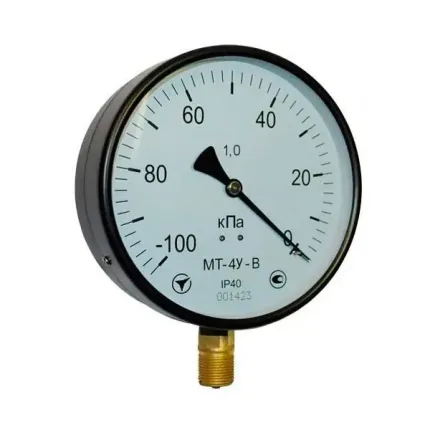 Вакуумметр МТ-4У-В (-100...0 кПа)