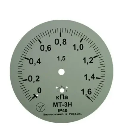 Напоромір МТ-3Н 1,6 кПа кл. 1,5 М20х1,5