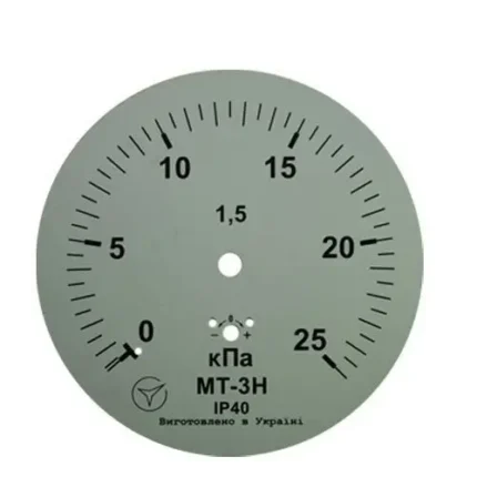 Напоромір МТ-3Н 25 кПа кл. 1,5 М20x1,5